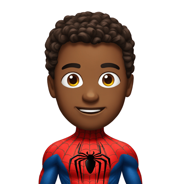 genmoji: Spiderman