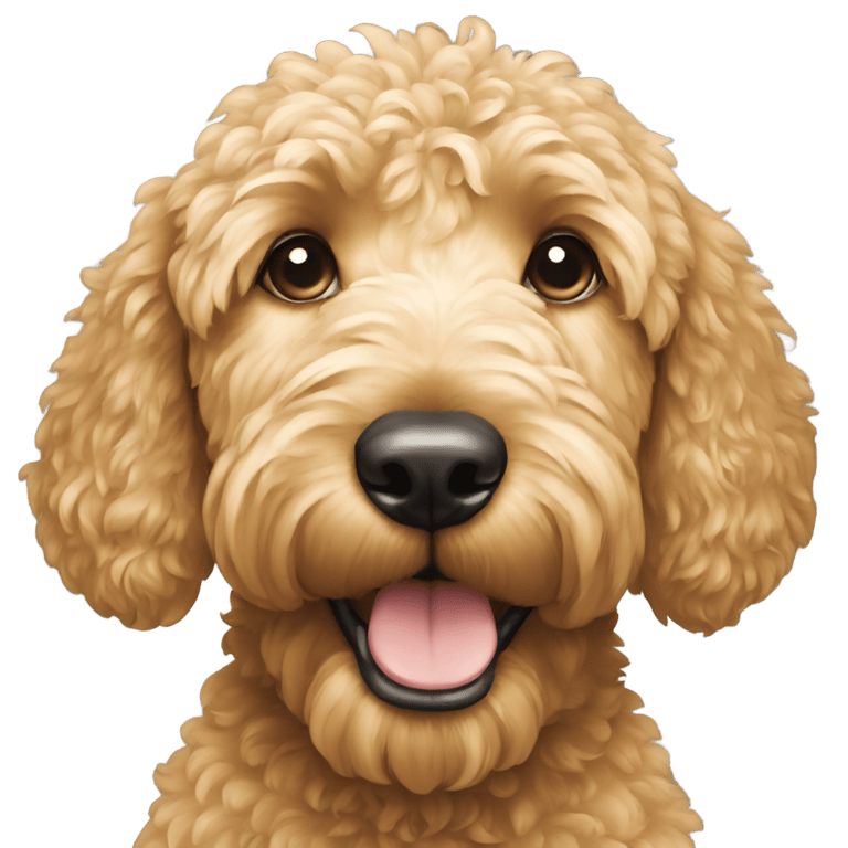 genmoji: Goldendoodle