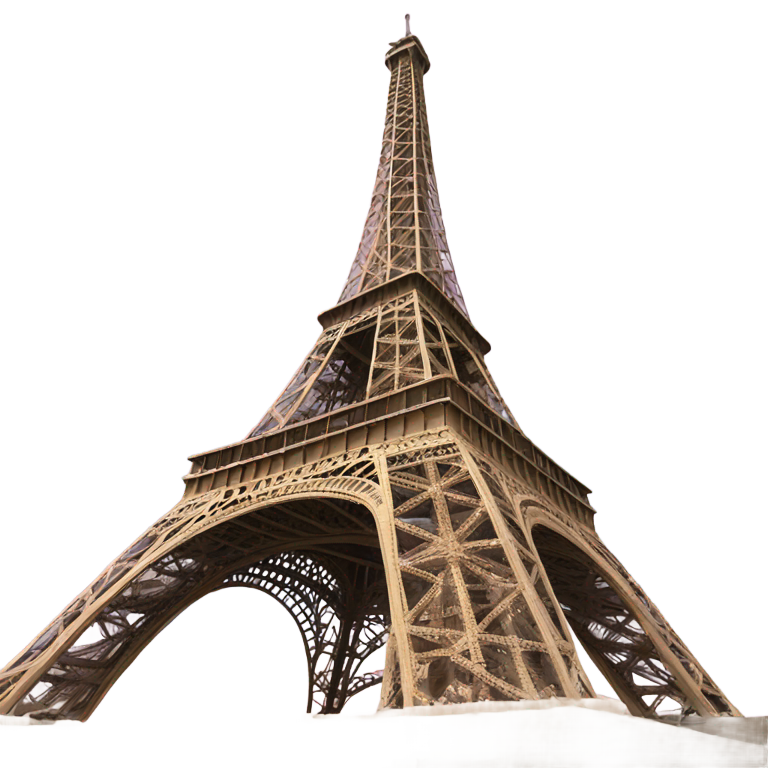 genmoji: eiffel tower