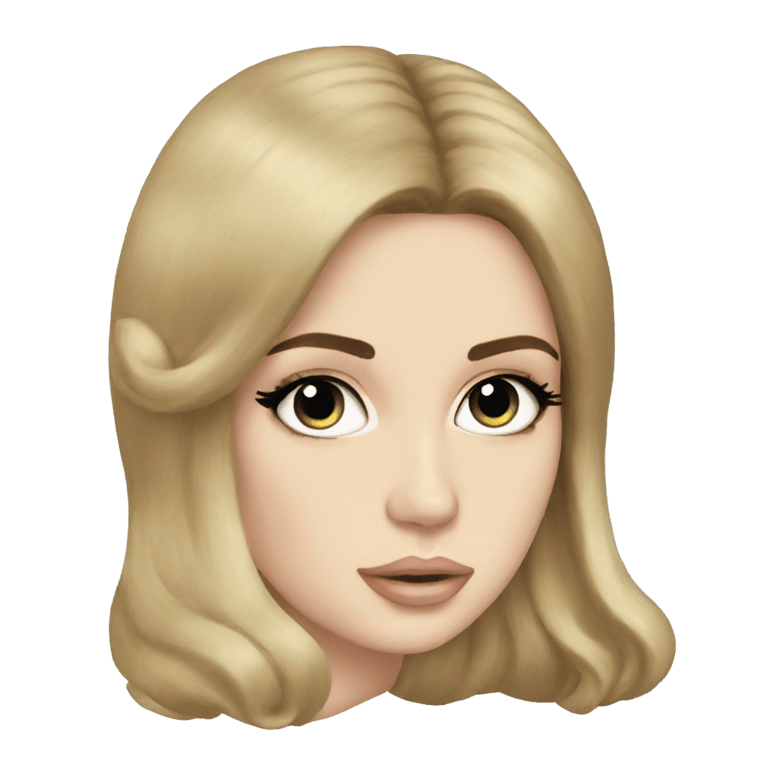 genmoji: lana del rey