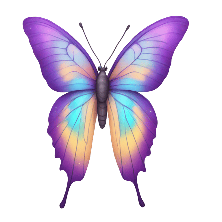 genmoji: Unicorn butterfly