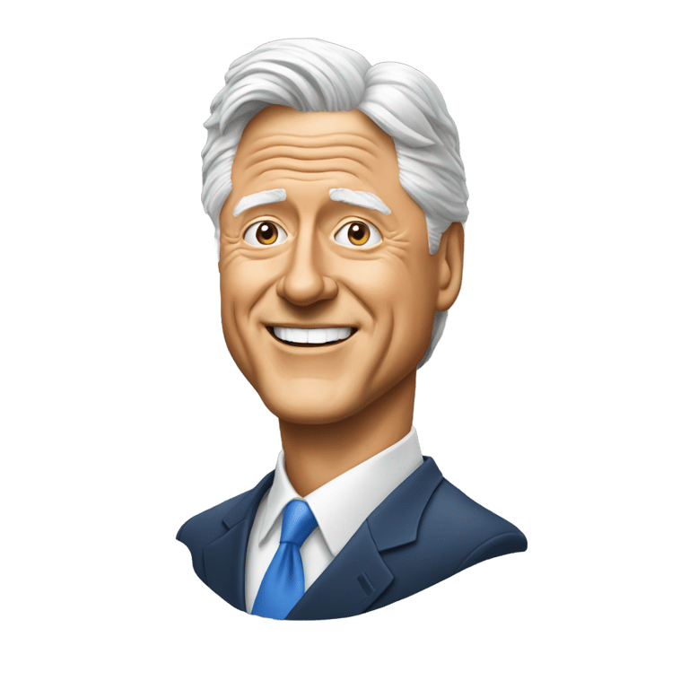 絵文字：Bill Clinton