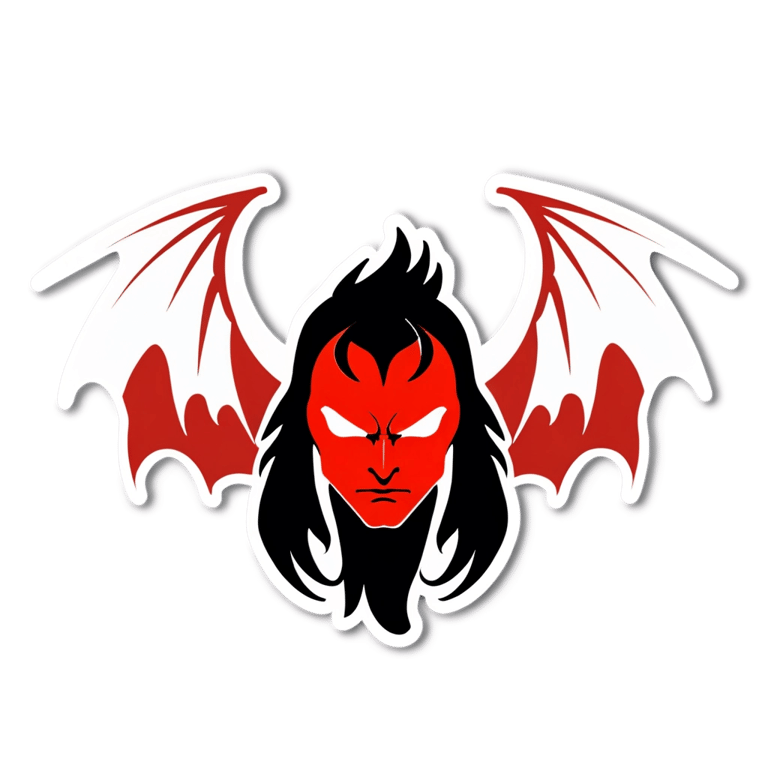 genmoji: Half angel half devil