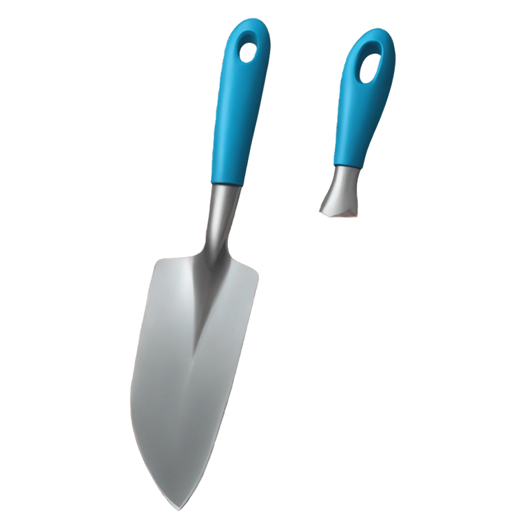 genmoji: a trowel and a brick