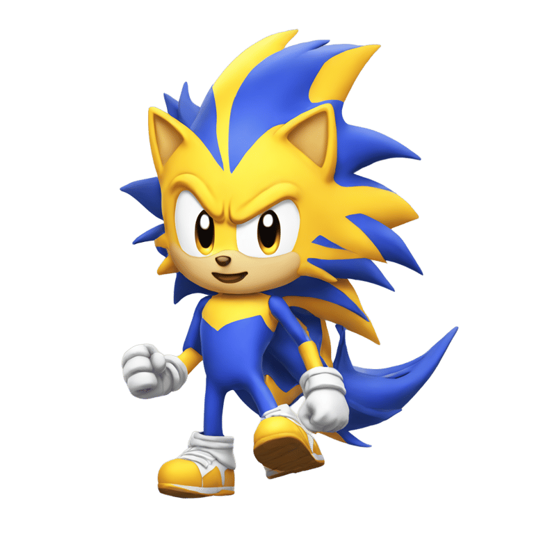 genmoji: Hyper sonic