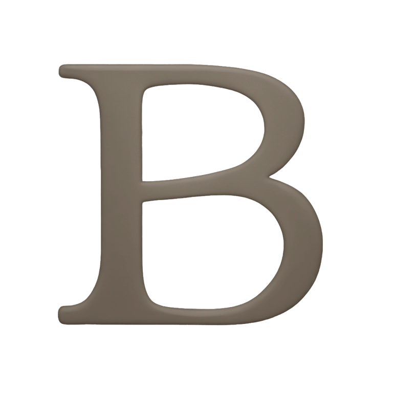 genmoji: Letter b