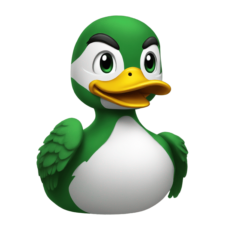 genmoji: Oregon duck mascot