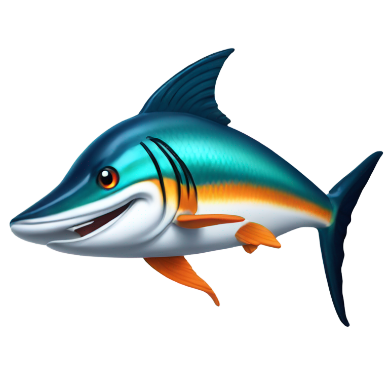 genmoji: billy the marlin