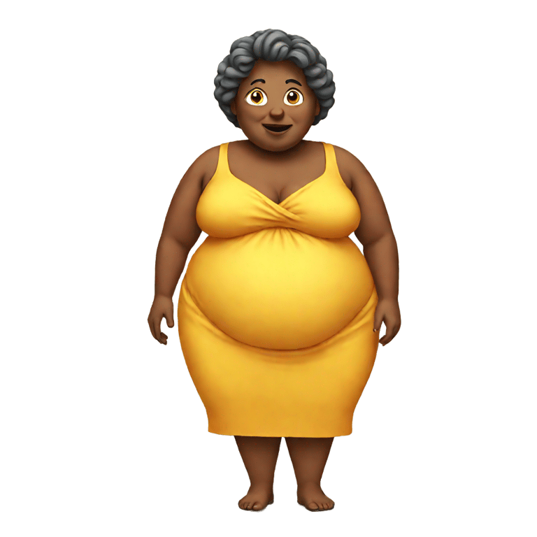 genmoji: Fat lady