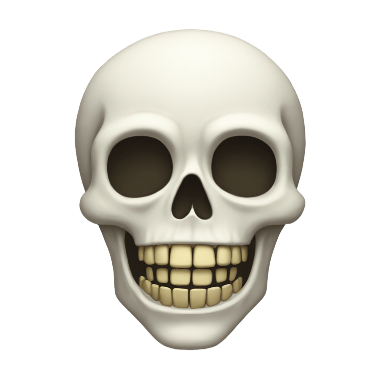 genmoji: sans the skeleton