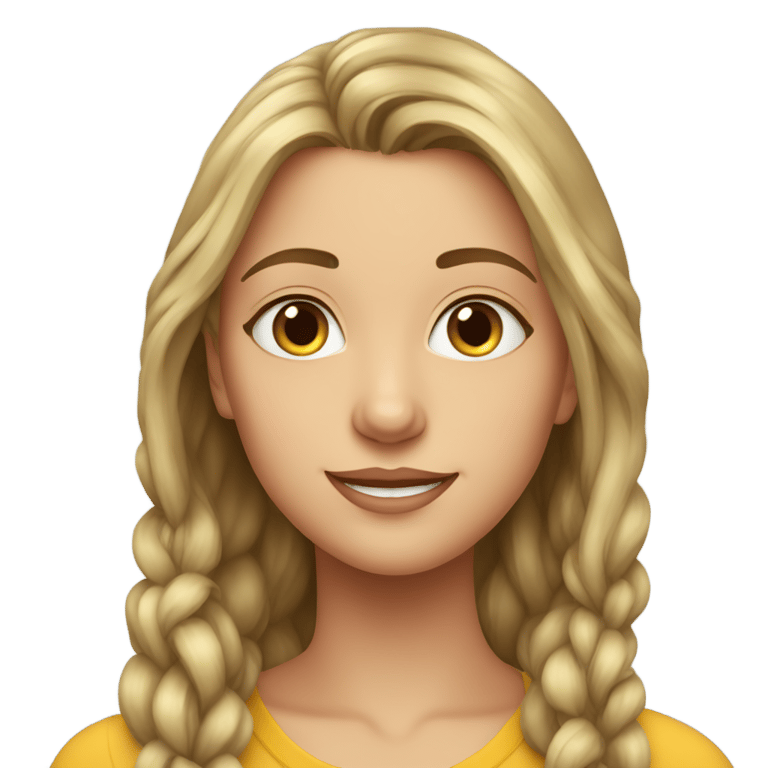 genmoji: a girl named Florentyna Setnik