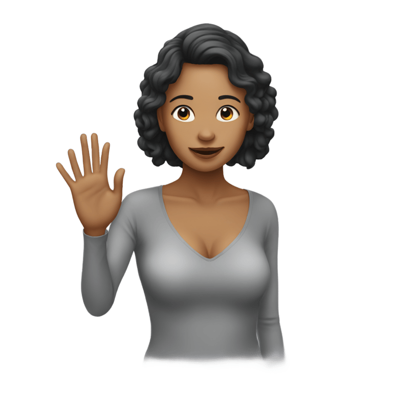 genmoji: A woman fingering herself