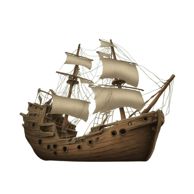 genmoji: shipwreck