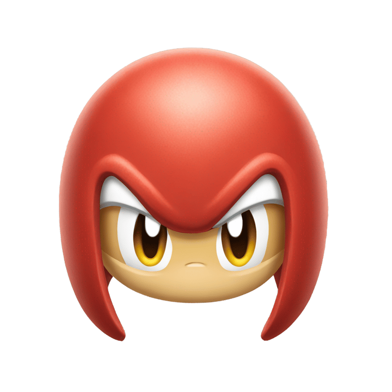 絵文字：Knuckles from sonic