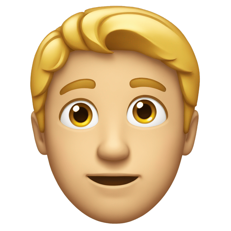 genmoji: an IPhone 16 off on screen face