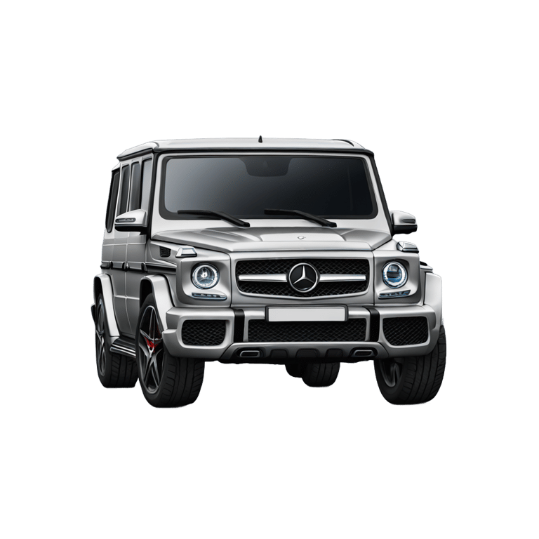 genmoji: Black Mercedes classe G AMGemoji