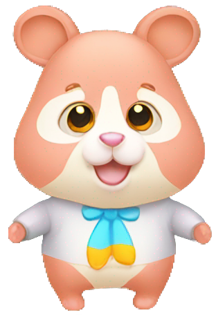 genmoji: A hamster