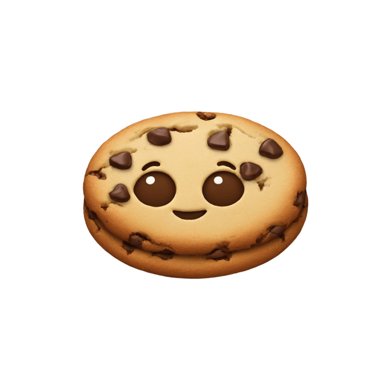 絵文字：Cookie, shoe, chocolate