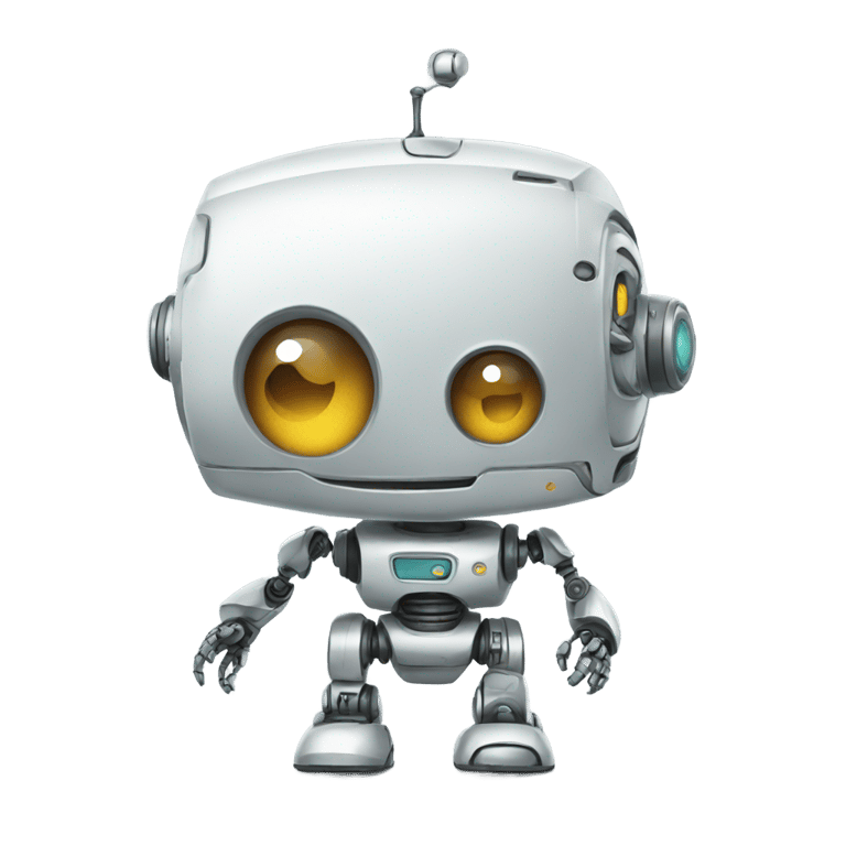 genmoji: Draw a happy robot