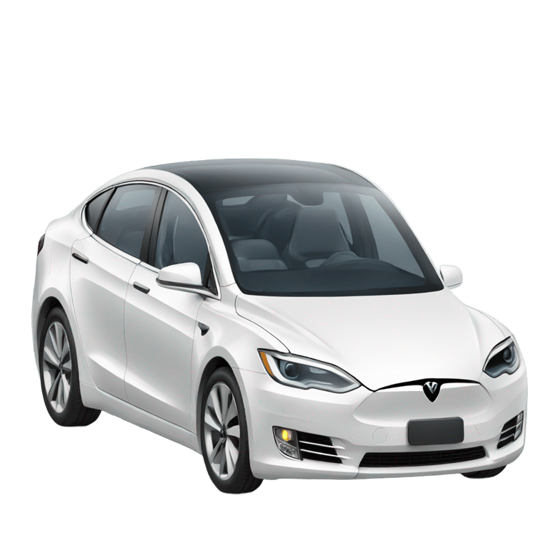 genmoji: Tesla and Volkswagen Fusion