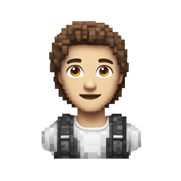 genmoji: pixel art character