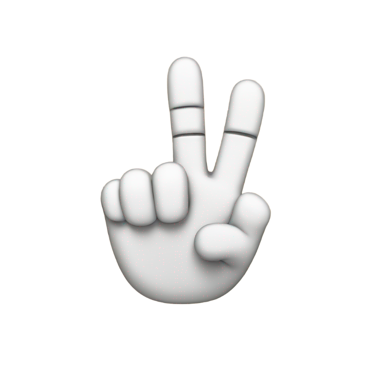 genmoji: Happy face with middle finger