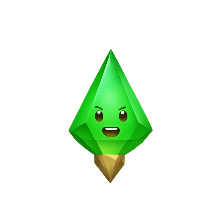 genmoji: Plumbob green