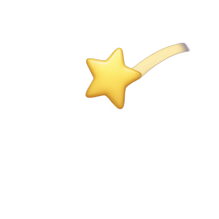 genmoji: Shooting star