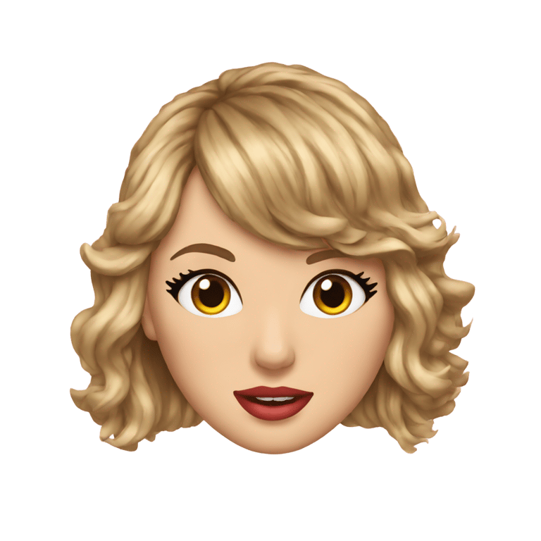 genmoji: Taylor swift as an emoji