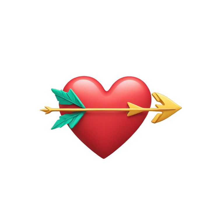 genmoji: Heart with Arrow