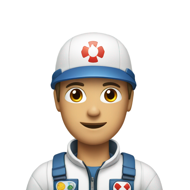 genmoji : Homme sportif en combinaison EMS