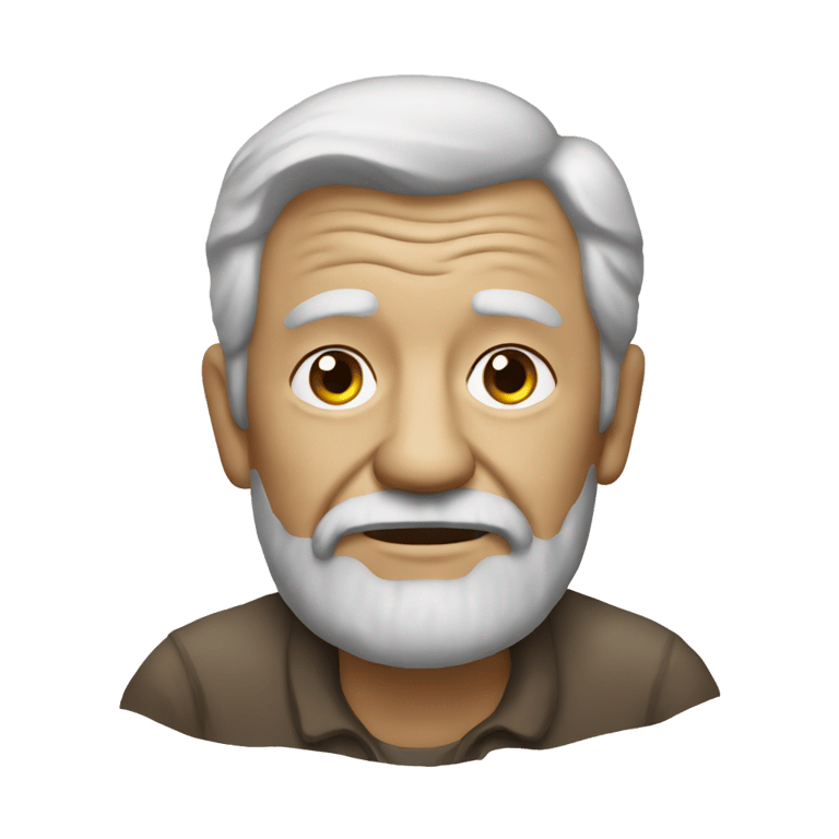 genmoji：muddy old man