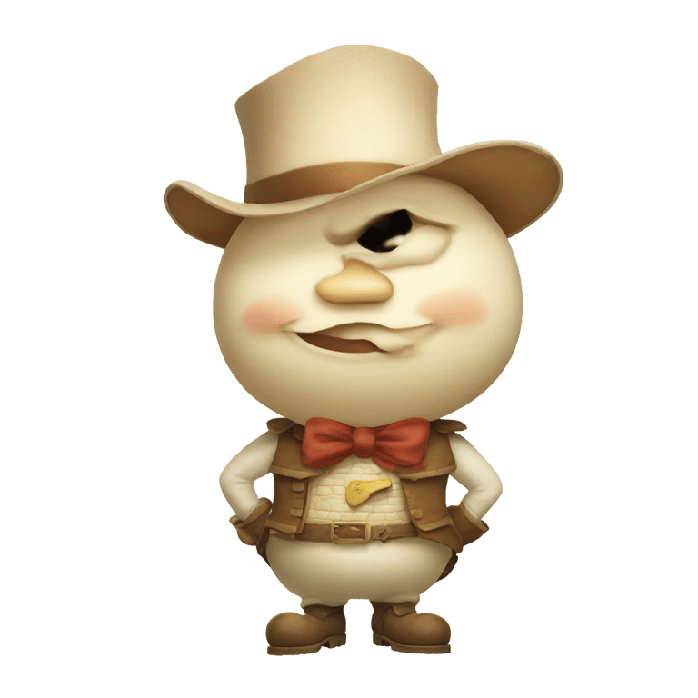 genmoji: Humpty Dumpty from Puss In Boots