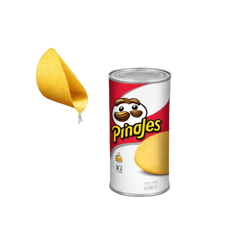 genmoji: Pringles on construction