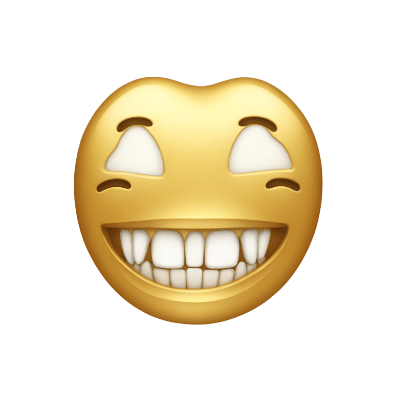 genmoji : dents en or