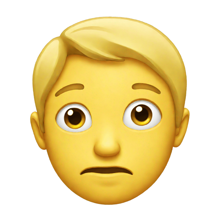 genmoji: Deformed face