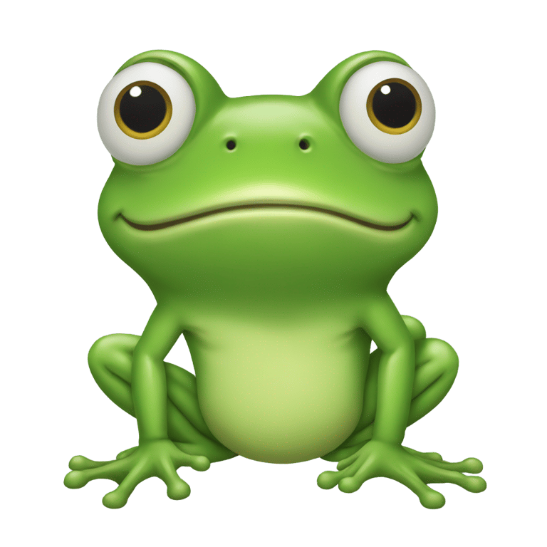 genmoji: froggo