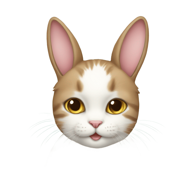 genmoji: a bunny cat