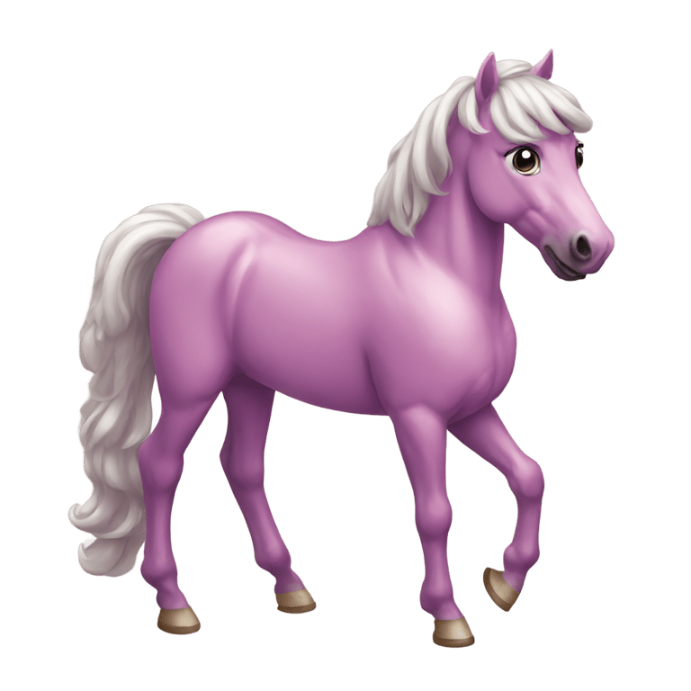 genmoji: 🍬🐴