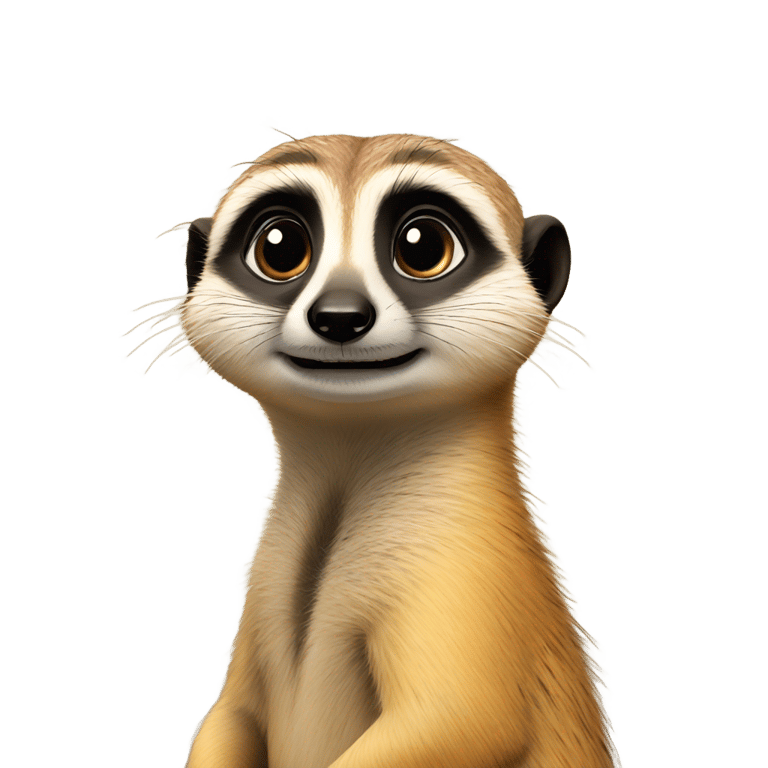 genmoji : loves meerkat