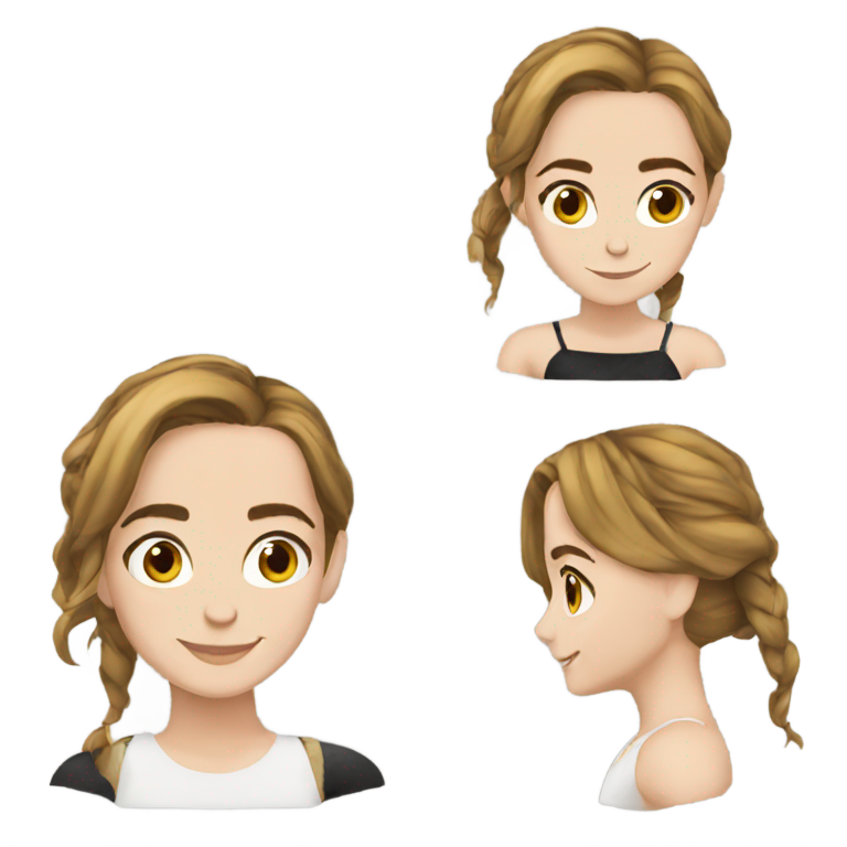genmoji: emma watson