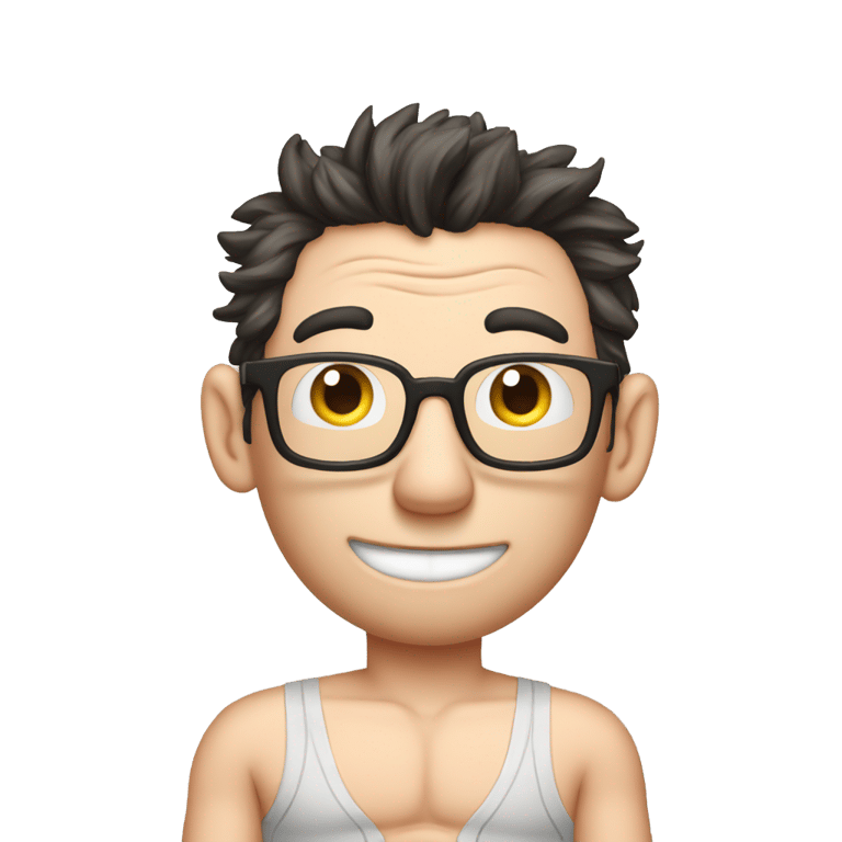 genmoji：tom kenny in underwear