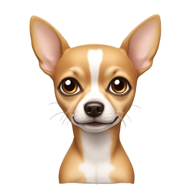 genmoji: half human half chihuahua