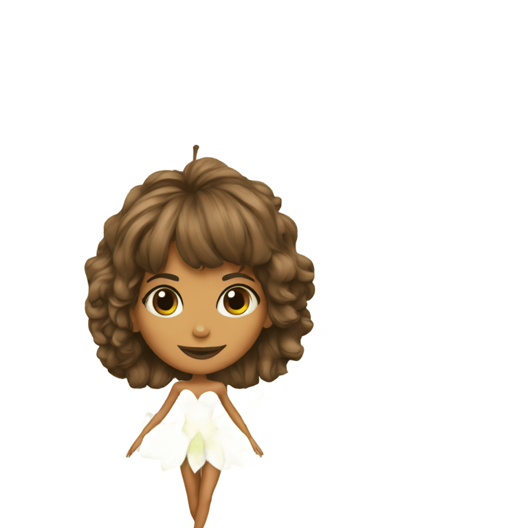 genmoji: halle berry in a fruit costume