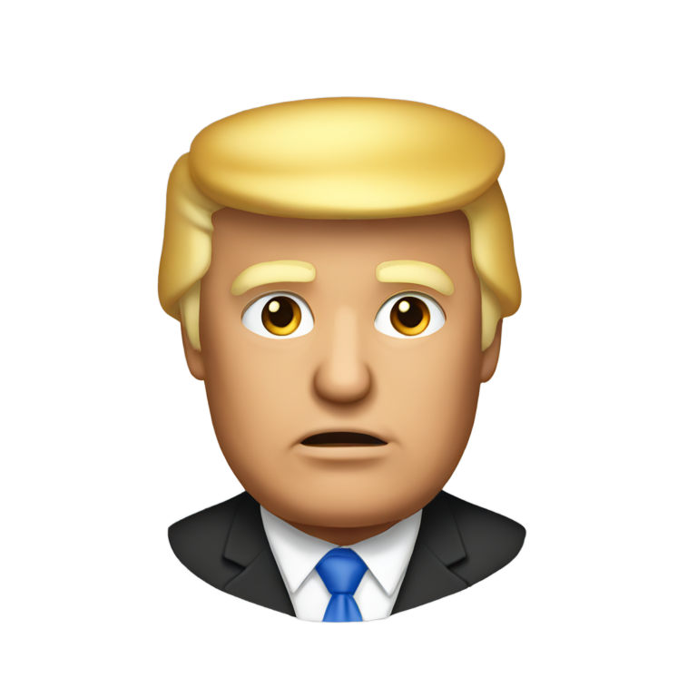 genmoji: Donald Trump qui est très en colère