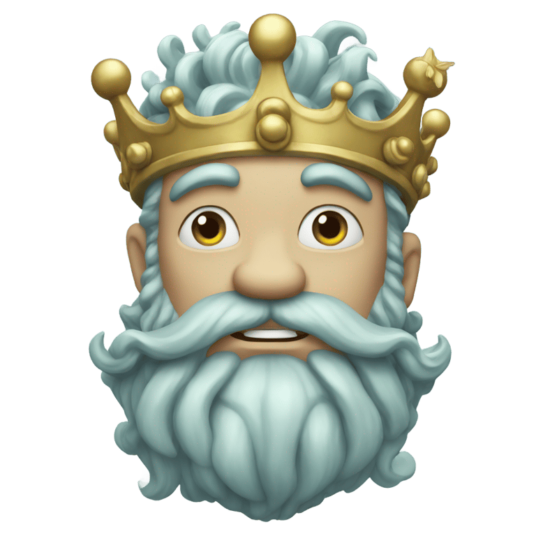 genmoji: King Neptune