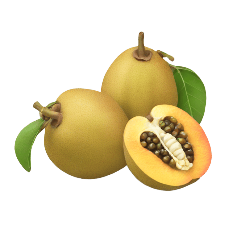 genmoji: Manilkara zapota