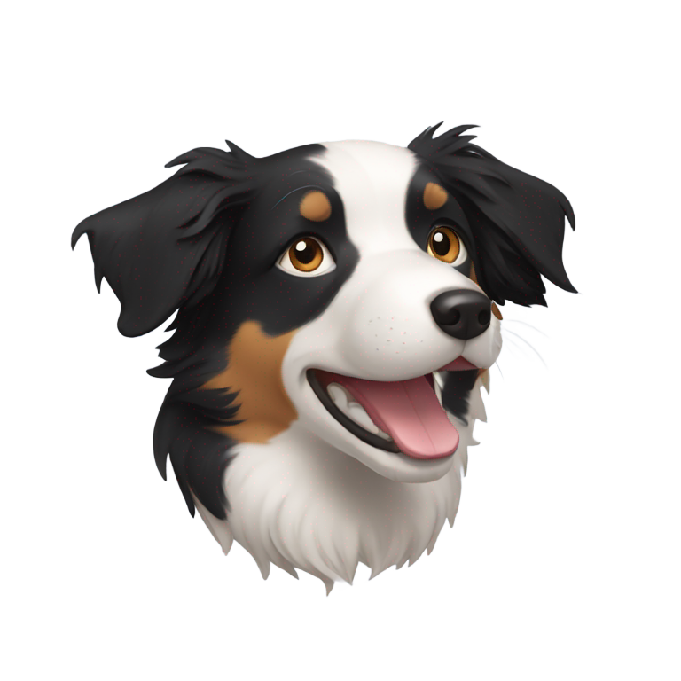 prompt: Mélange de border collie et de beagle