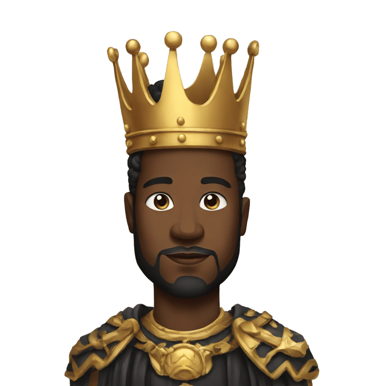 genmoji: black king