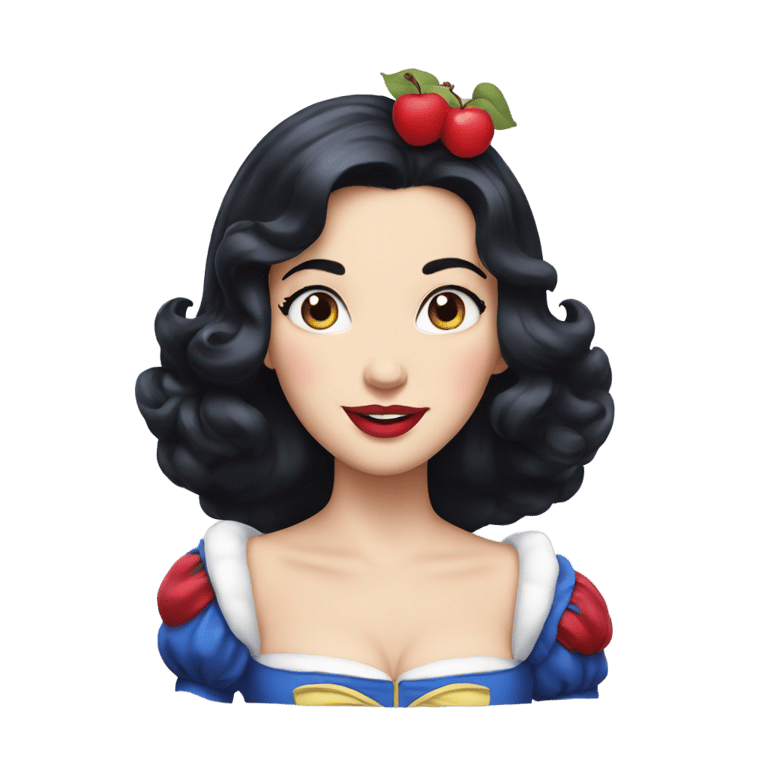 genmoji: Snow White